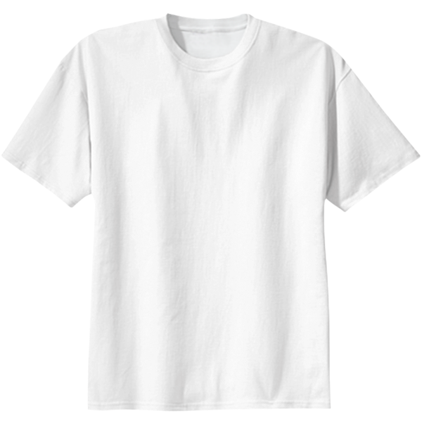 Cotton T-shirt $38 - White Shirt Transparent Png (600x600), Png Download