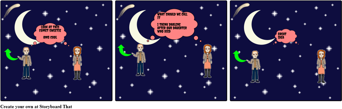 Darlene The Comet - Illustration (1164x385), Png Download
