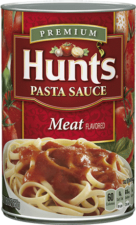 Hunts Meat Spaghetti Sauce (500x500), Png Download