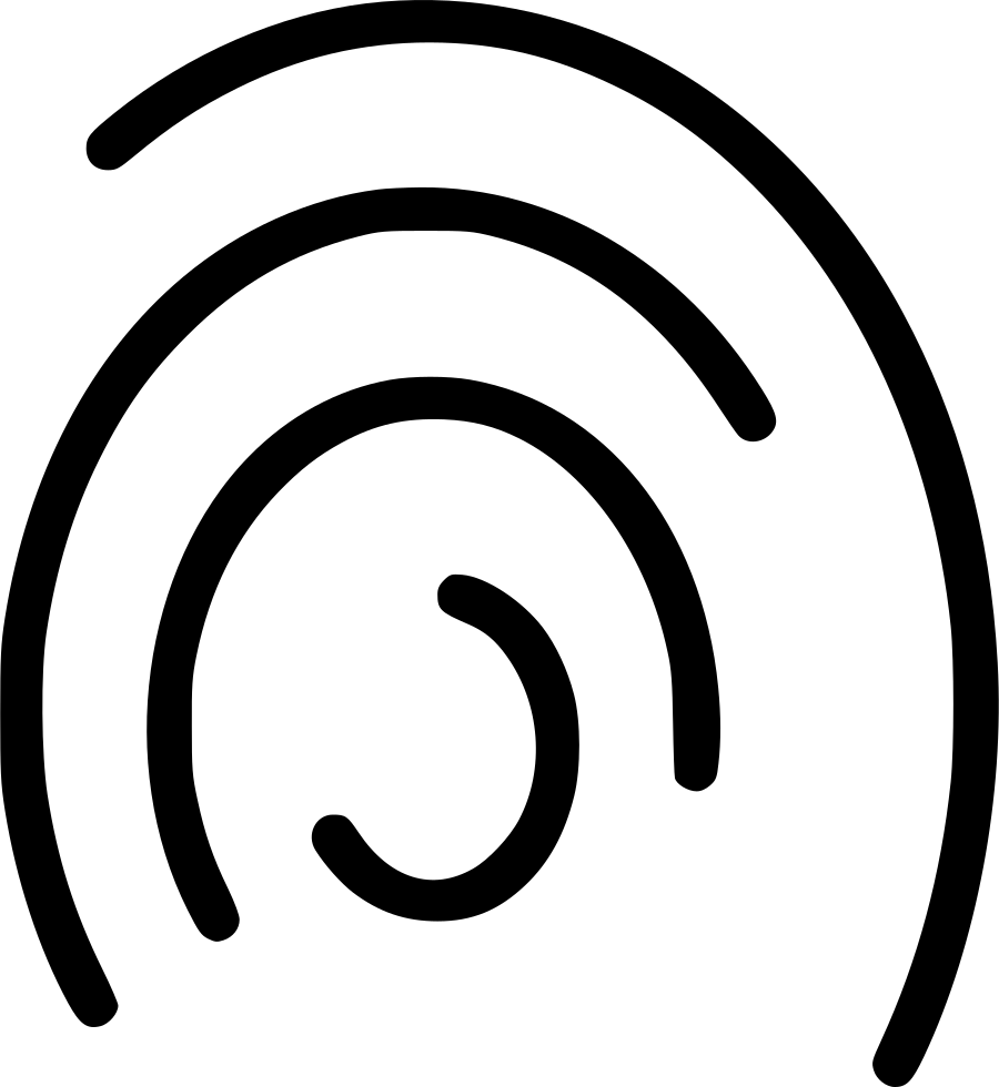 Fingerprint Comments - Circle (900x980), Png Download