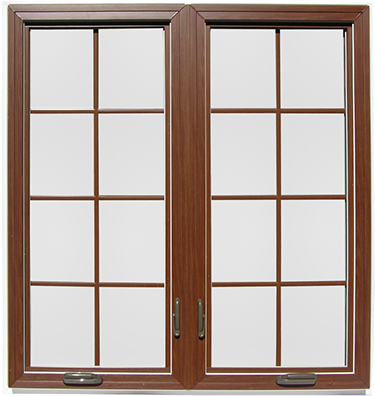 Available In Cherry & Natural Oak Finish - Casement Window (394x405), Png Download