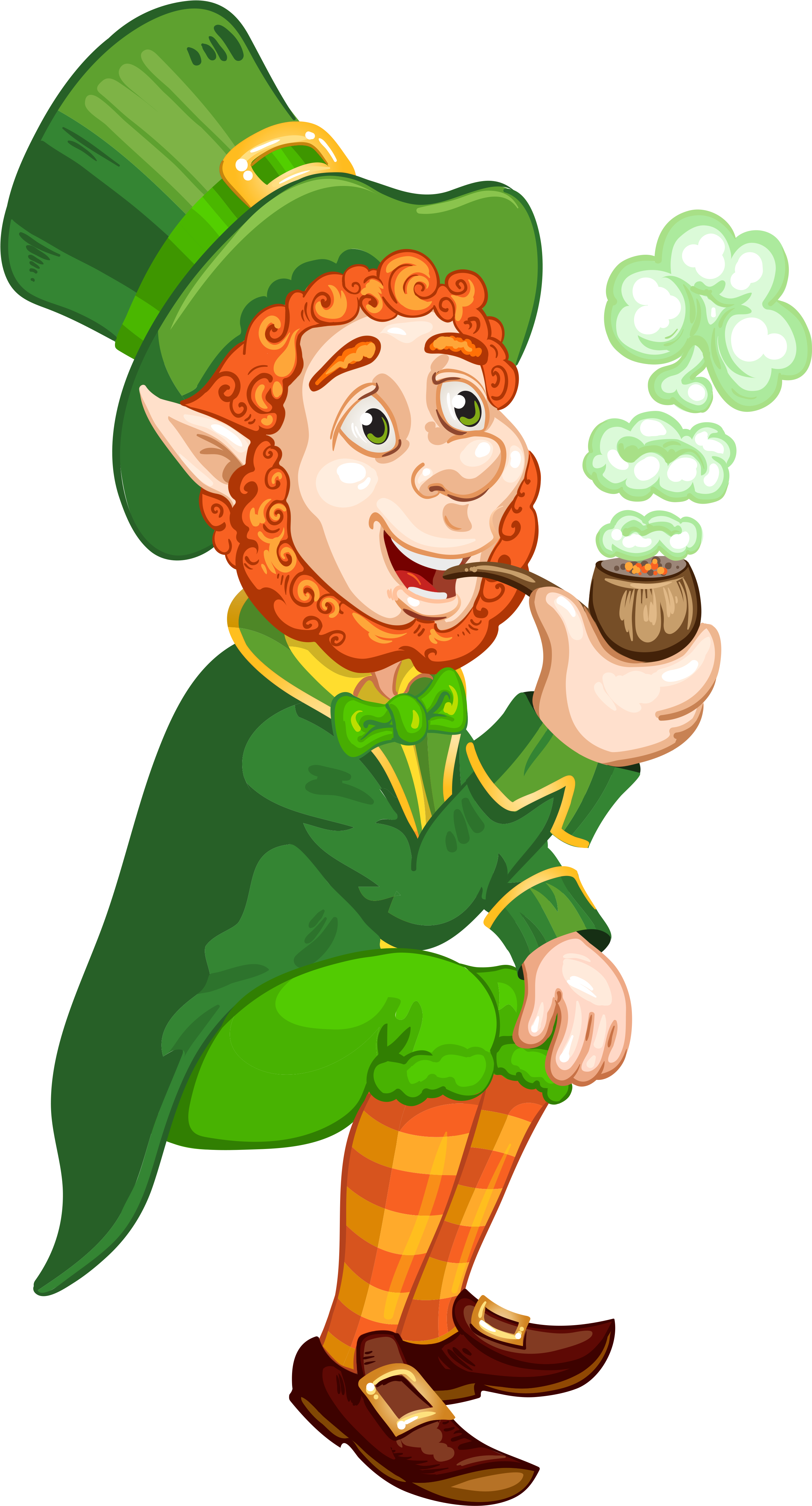 St Patricks Day Elf Png (2996x5000), Png Download