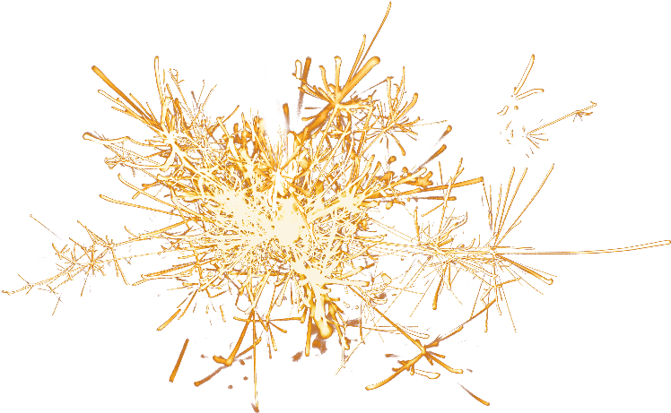 Sparklers Fireworks Png Overlay - Transparent Background Sparkler Png (800x600), Png Download