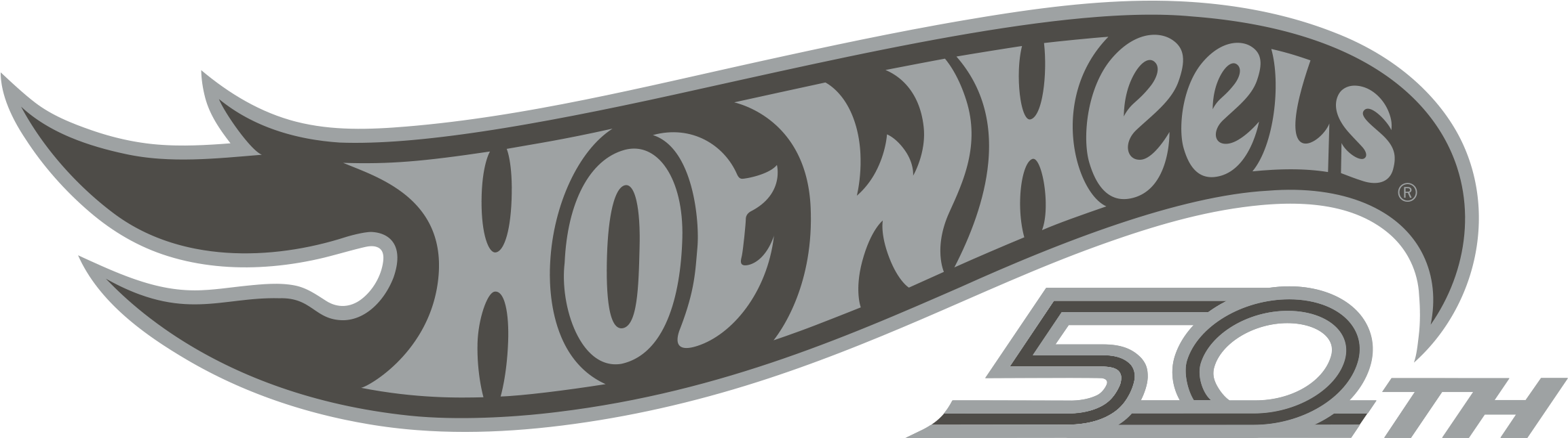 Hot Wheels 50th Edition Logo Chevrolet - Hot Wheels 50th Logo (838x335), Png Download