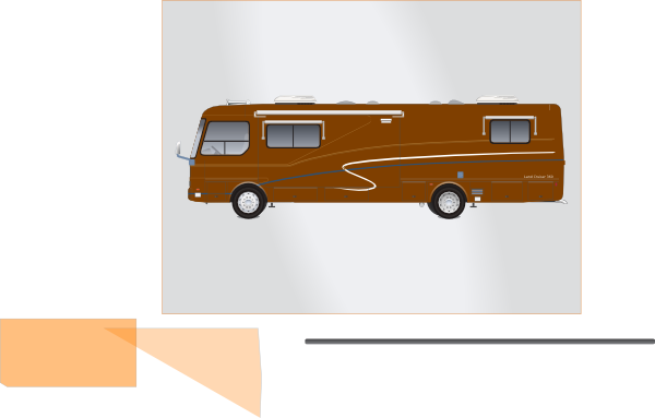 Brown Mobile Home Svg Clip Arts 600 X 383 Px (600x383), Png Download
