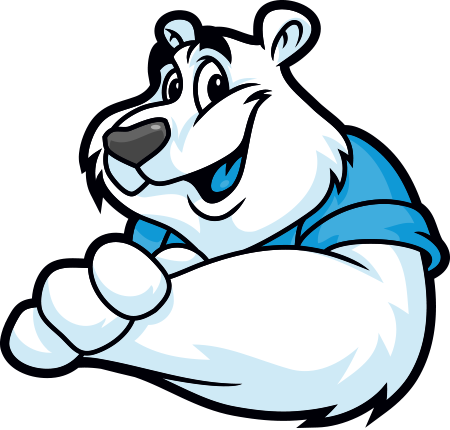 Polar Bear Plunge Logo (450x430), Png Download