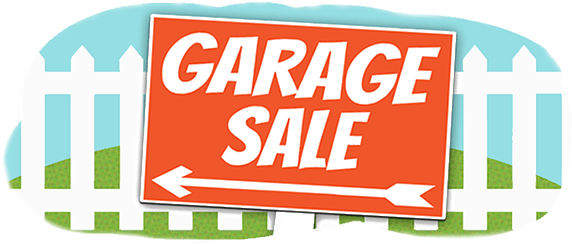 Banner Freeuse Library Casa Nov Of The Pikes Peak Region - Garage Sale Clipart Png (582x255), Png Download