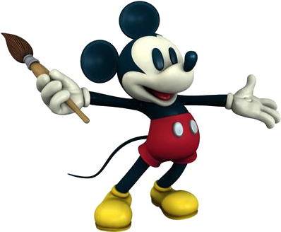 Mickey Pose Em2 - Mickey Mouse (404x404), Png Download