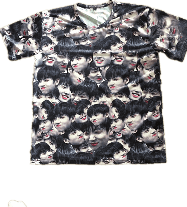 Bts Jungkook Face Shirt (599x663), Png Download
