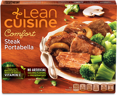 1 - Lean Cuisine Steak Comfort Portabella (400x400), Png Download