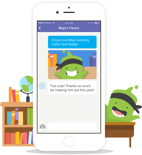 Class Dojo Parents (483x527), Png Download