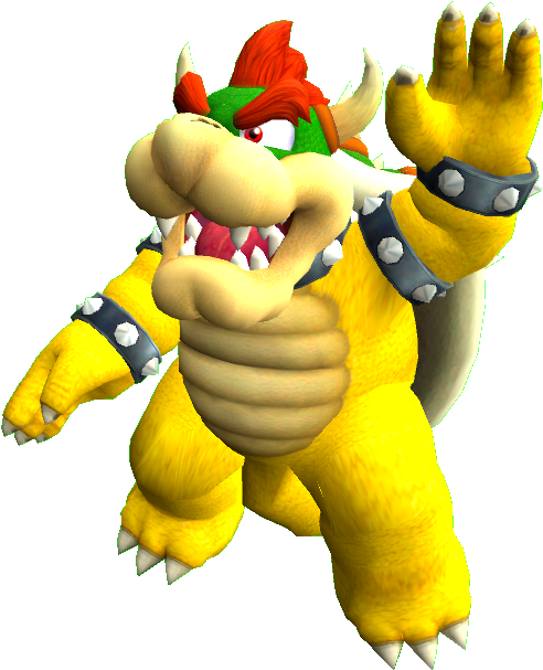 Bowser's Family - Bowser Goodbye (506x620), Png Download