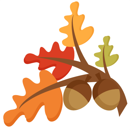 Fall Leaves Group Svg Cutting File For Scrapbooking - Cute Fall Leaves Clip Art (432x432), Png Download