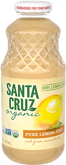 100% Lemon Juice - Santa Cruz Organic Lime Juice (320x532), Png Download