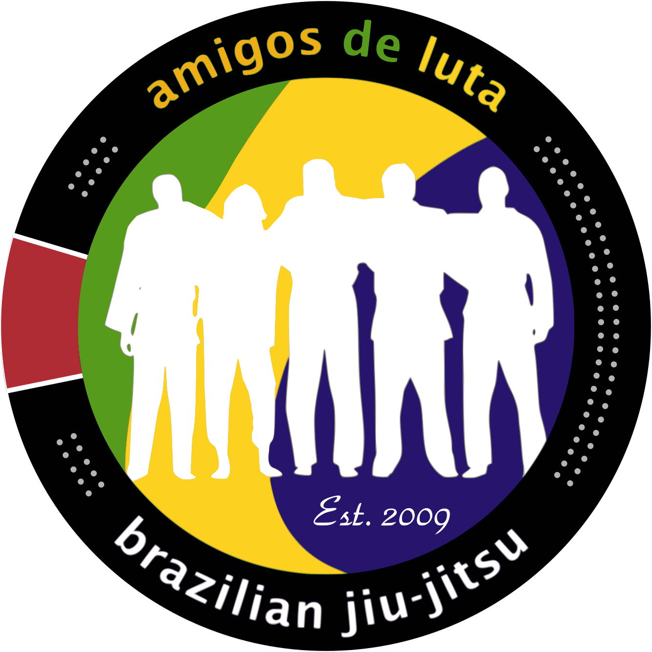 Amigos De Luta - Emblem (1333x1333), Png Download