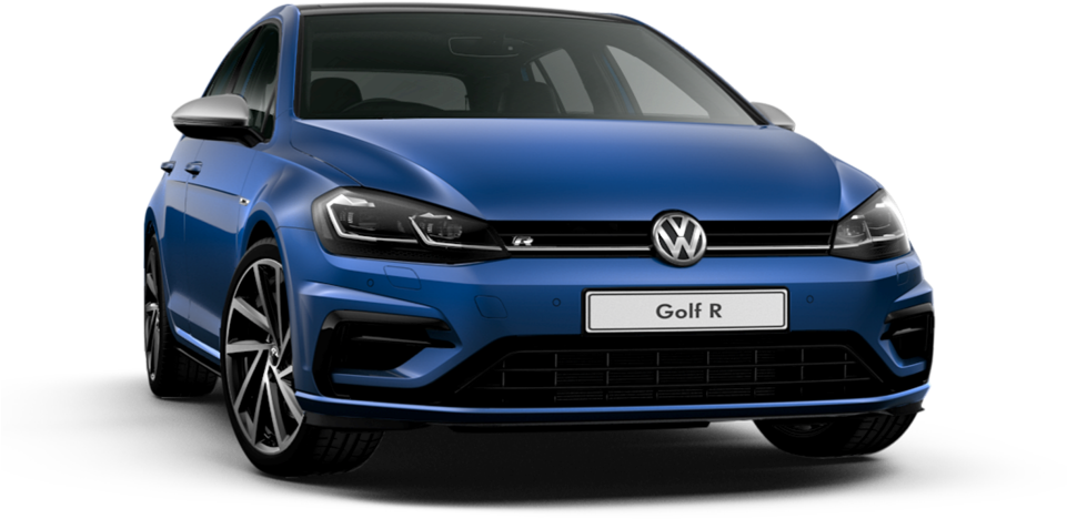 /dam/vw Ngw/vw Golf R Blue / Jcr - Volkswagen Golf R Png (960x540), Png Download
