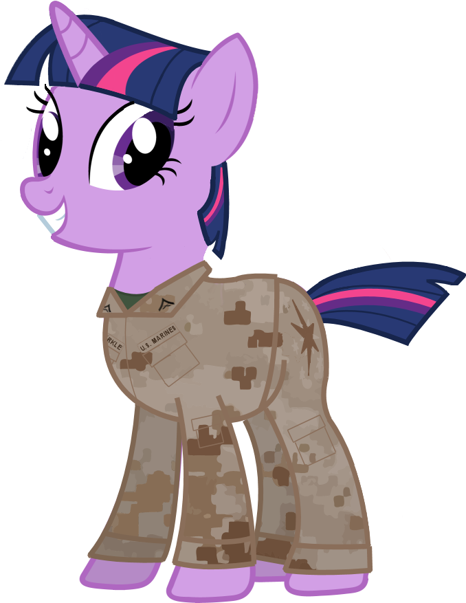Totallynotabronyfim, Clothes, Haircut, Marines, Military, - Cartoon (700x890), Png Download