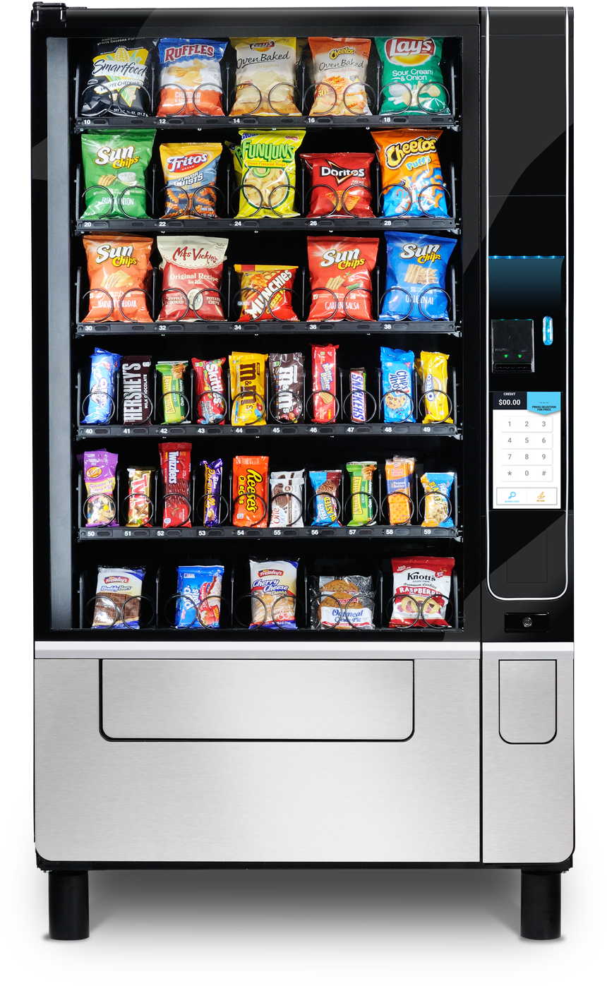 Evoke Snack Vending Machine Series - Vending Machines (1060x1501), Png Download