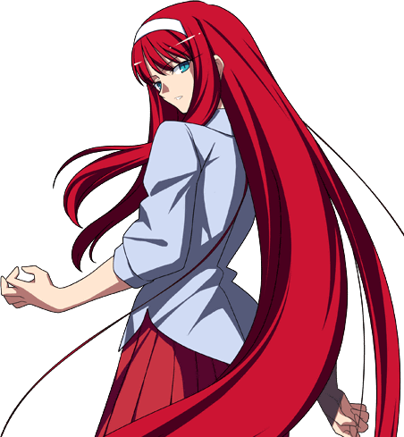 View Samegoogleiqdbsaucenao Akiha Crimson , - Akiha Vermillion (452x489), Png Download