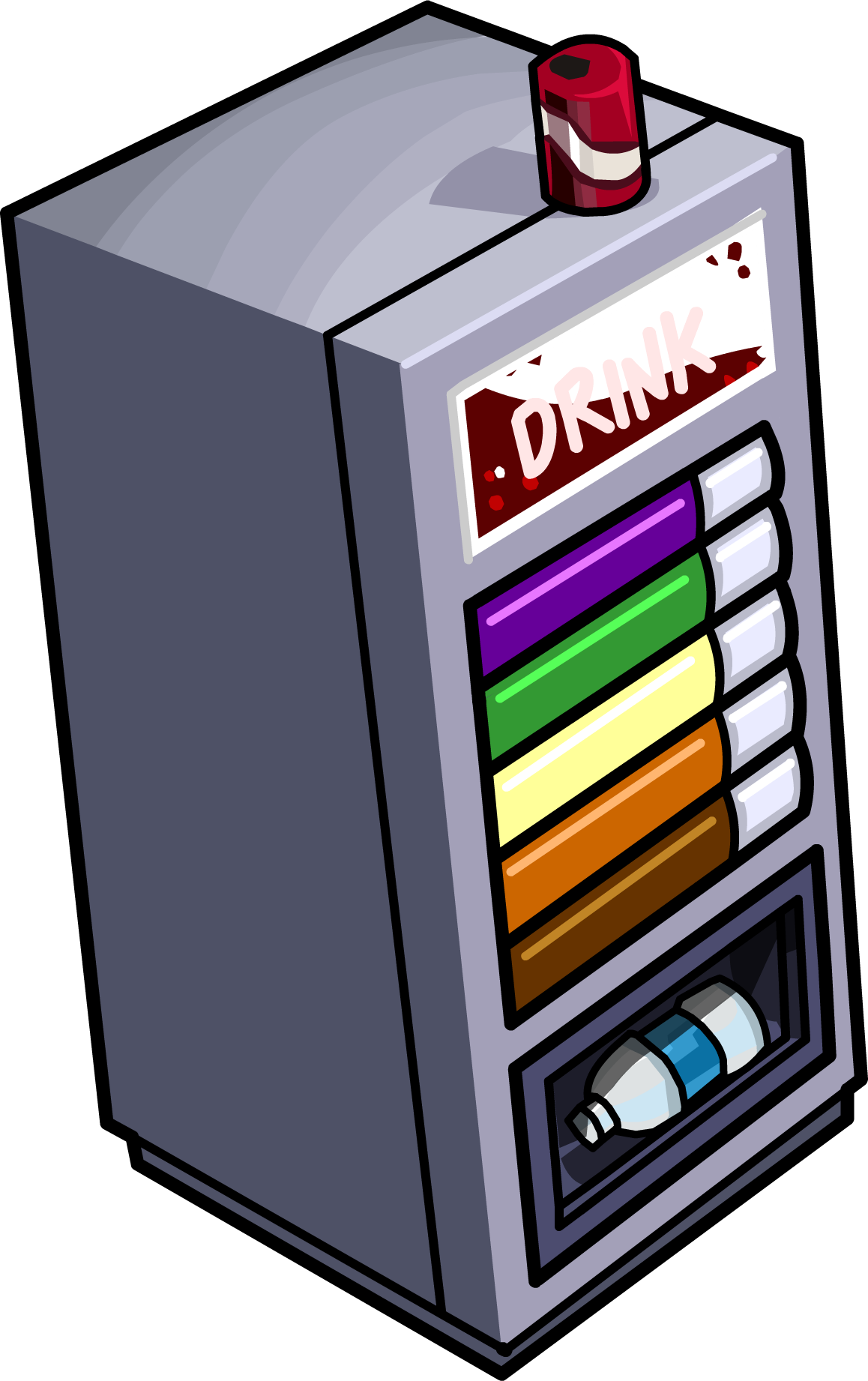 Sodamachine - Portable Network Graphics (1158x1842), Png Download