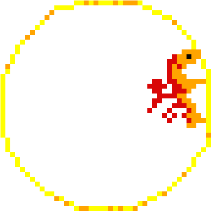 Sauron Eye - Circle (590x500), Png Download