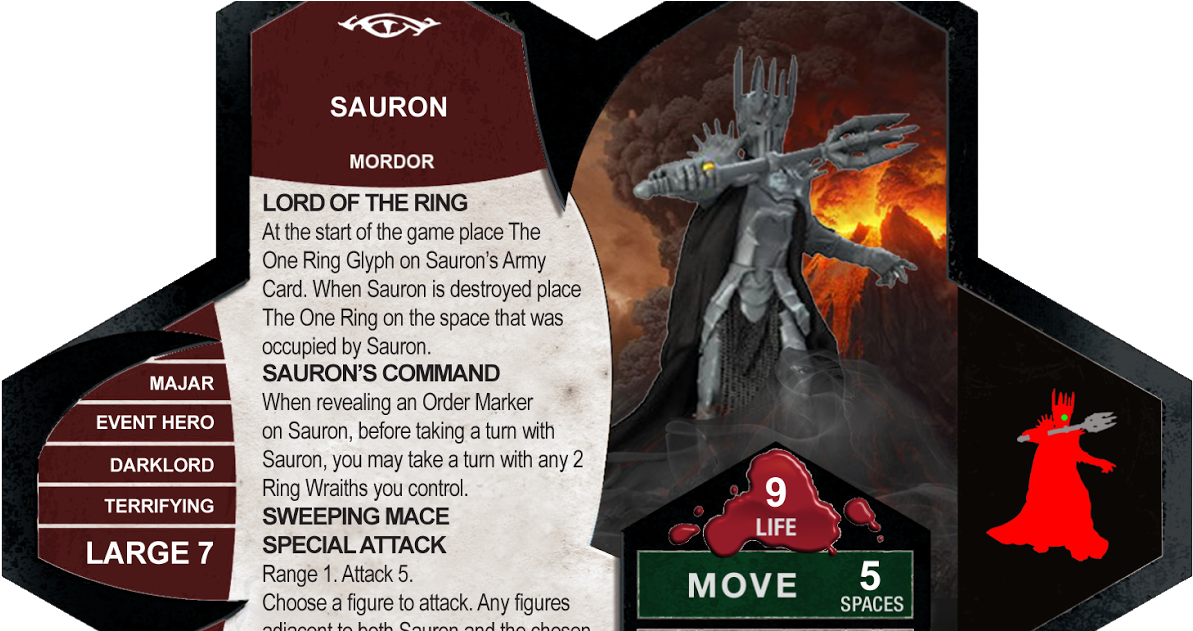 Lord Of The Rings Heroclix Booster (1 Figure) (1200x630), Png Download