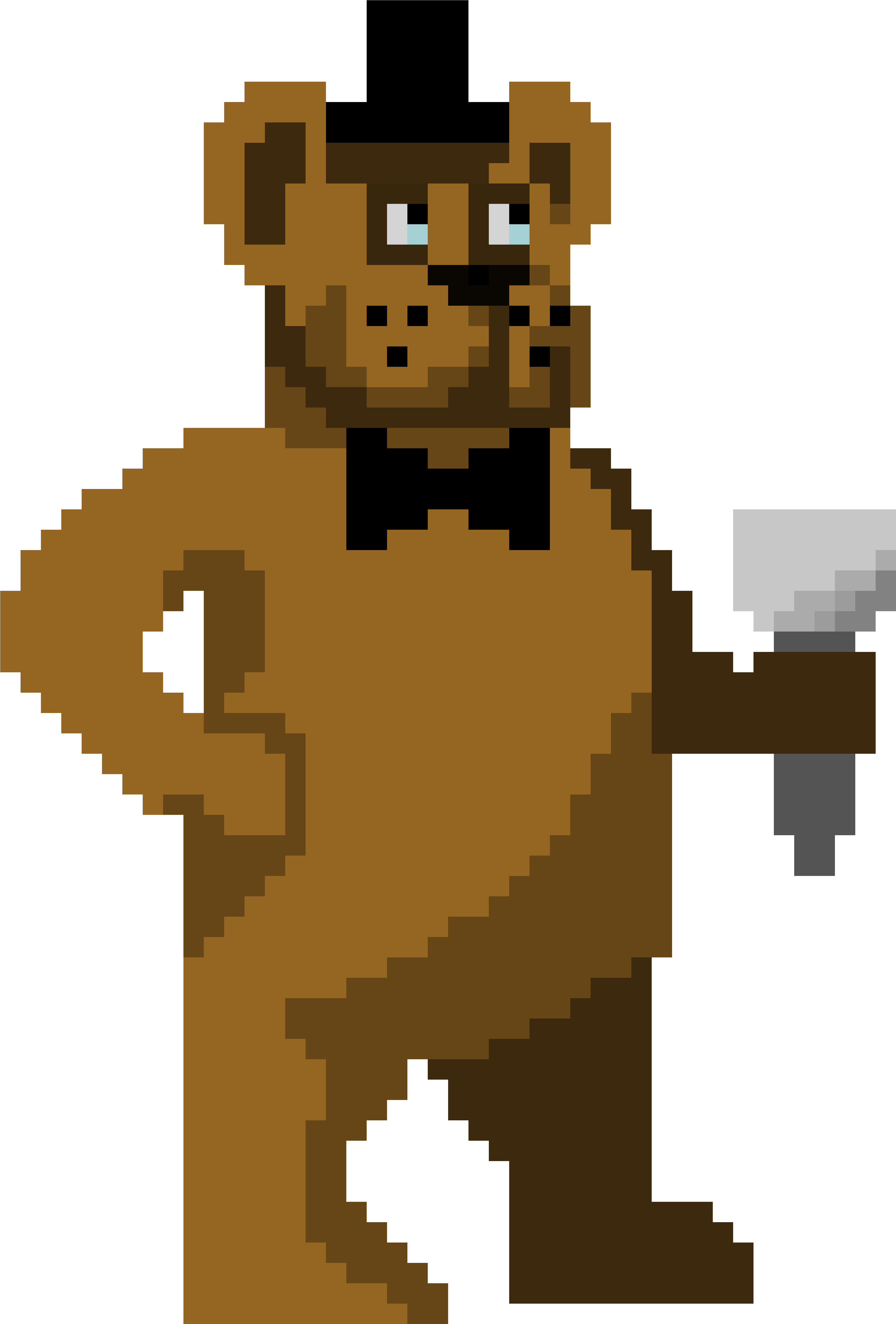 Fredbear - Portable Network Graphics (4900x6600), Png Download