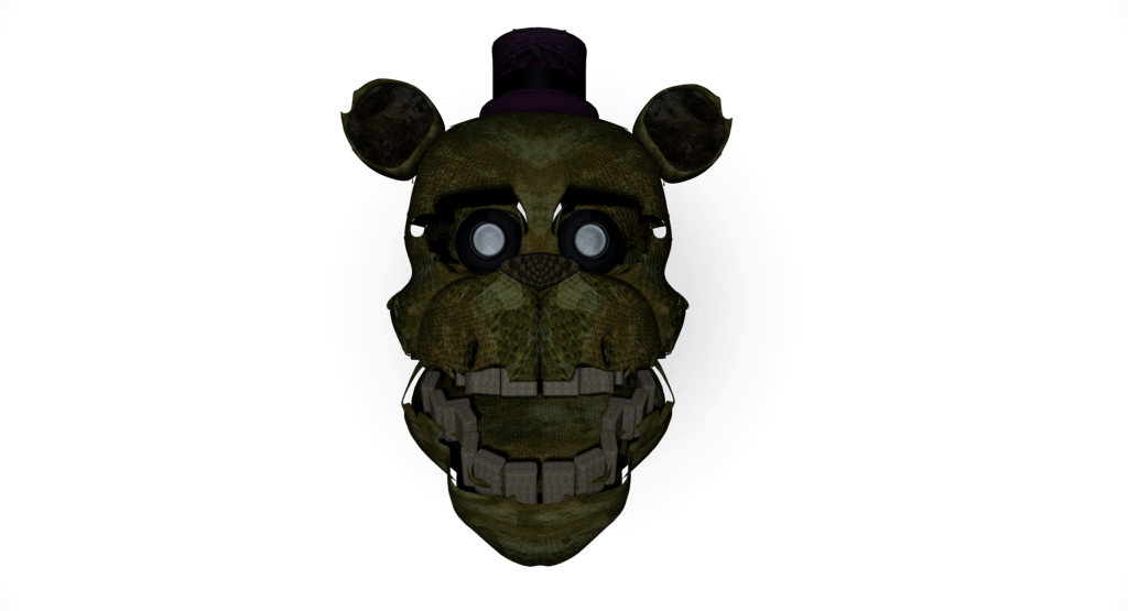 Fredbear Head - Stuffed Toy (1024x555), Png Download