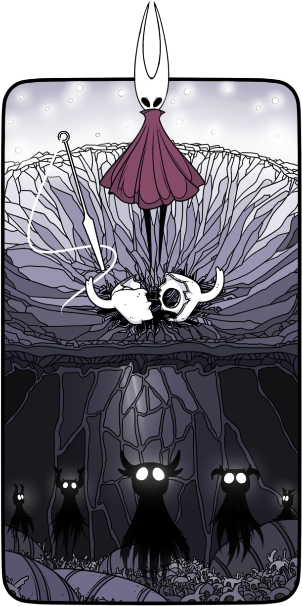 Hollow Knight - Hollow Knight Hornet Fanart (380x750), Png Download