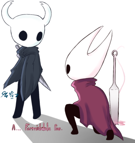 Hollow Knight Fanart I Made For Fun, Ended Up Really - Hollow Knight Hollow Knight Young (500x500), Png Download