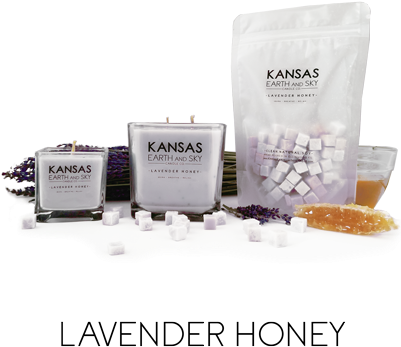 Lavender Honey Soy Candle Fragrance - Soy Candle (400x400), Png Download