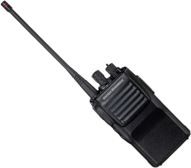 Black Walkie Talkie - Vertex Standard Vx 414 (800x800), Png Download