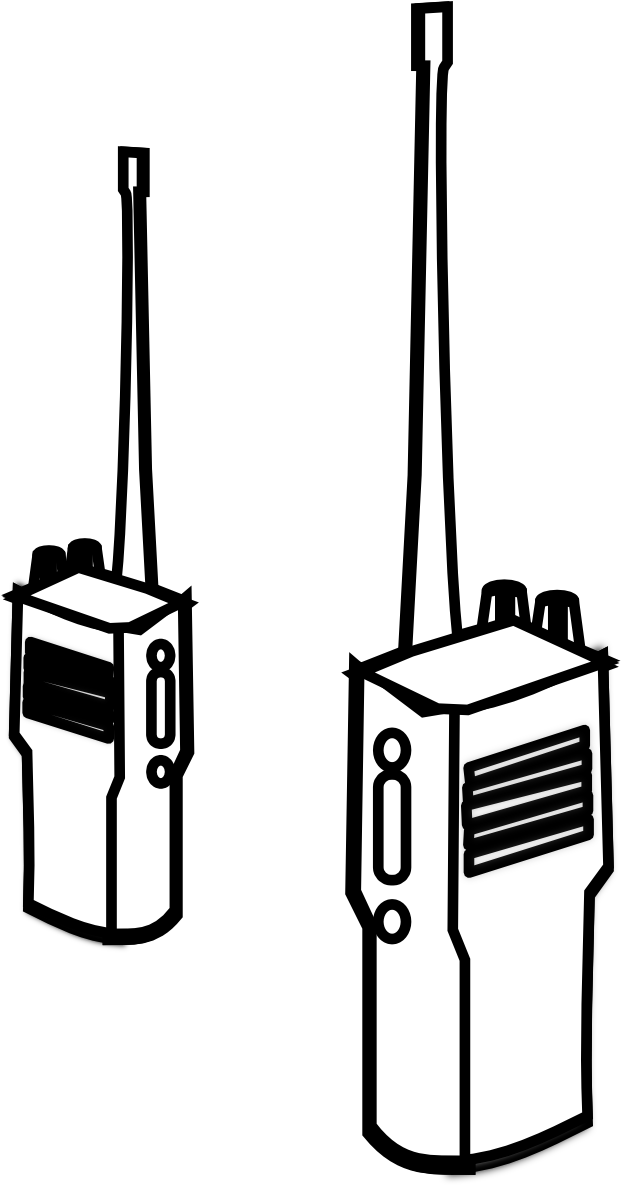 Smart - Radio Walkie Talkie Clipart (1331x1331), Png Download