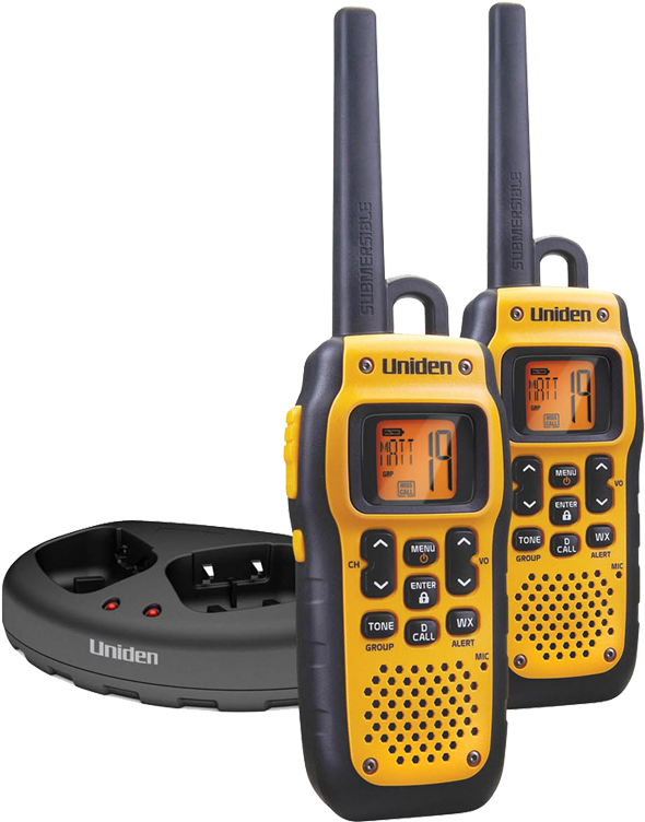 Walkie-talkie Uniden - Uniden Gmr5089-2ckhs Lightweight 2-way Radio (800x800), Png Download