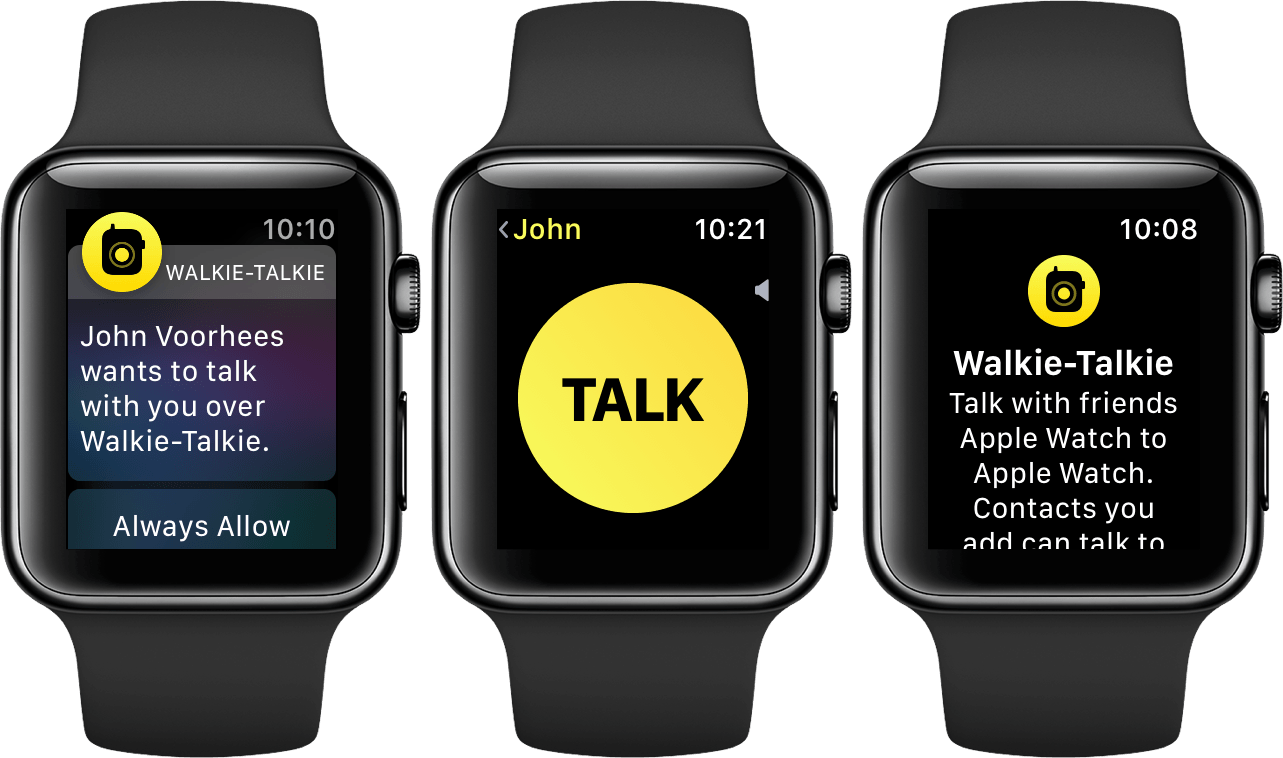 how to download walkie talkie on apple watch series 3