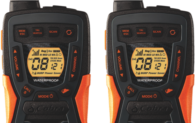 Did You Know That For Some Of The Walkie Talkies You - Cobra Floating Walkie Talkies 37-mile Rang - 2-way (736x414), Png Download