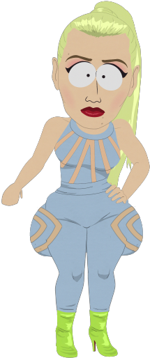 Iggy-azalea - Iggy Azalea South Park (238x526), Png Download