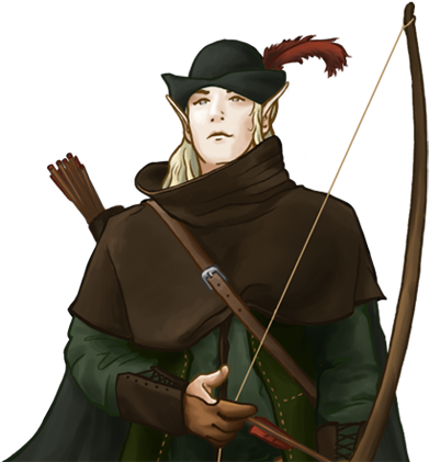 6, Ranger - Battle For Wesnoth Elves (420x420), Png Download