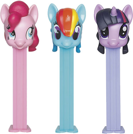 Pez My Little Pony Candy Dispenser - Pez My Little Pony Png (500x500), Png Download