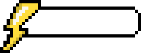Mana Bar - Pixel Chat Bubble Png (530x280), Png Download