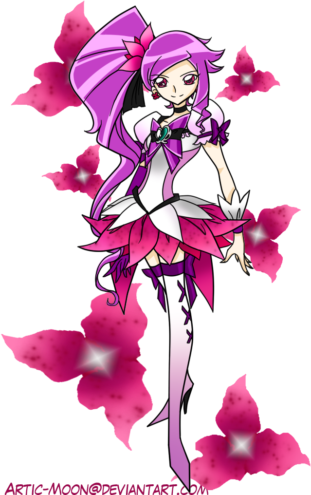 Fanmade Precures Images Cure Azalea Hd Wallpaper And - Clip Art (638x1050), Png Download