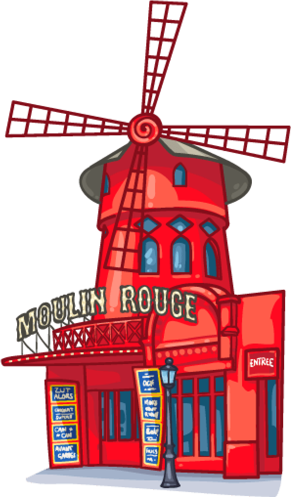 Moulin Rouge Paris - Moulin Rouge Paris Png (1024x1024), Png Download