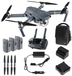What's In This Combo - Dji Mavic Pro Fly More Combo (498x332), Png Download