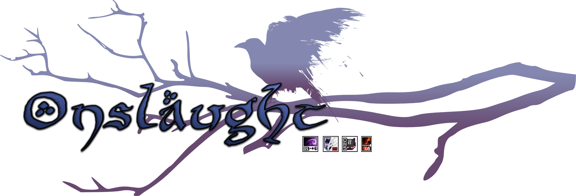 Onslaught Intro - Tree Branch Black Png (2000x680), Png Download
