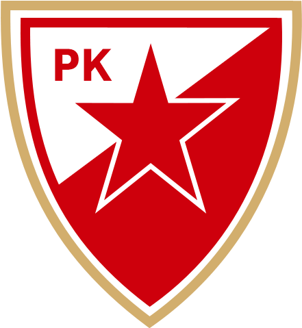 Logo De L'étoile Rouge De Belgrade - Red Star Belgrade Emblem Png (446x486), Png Download