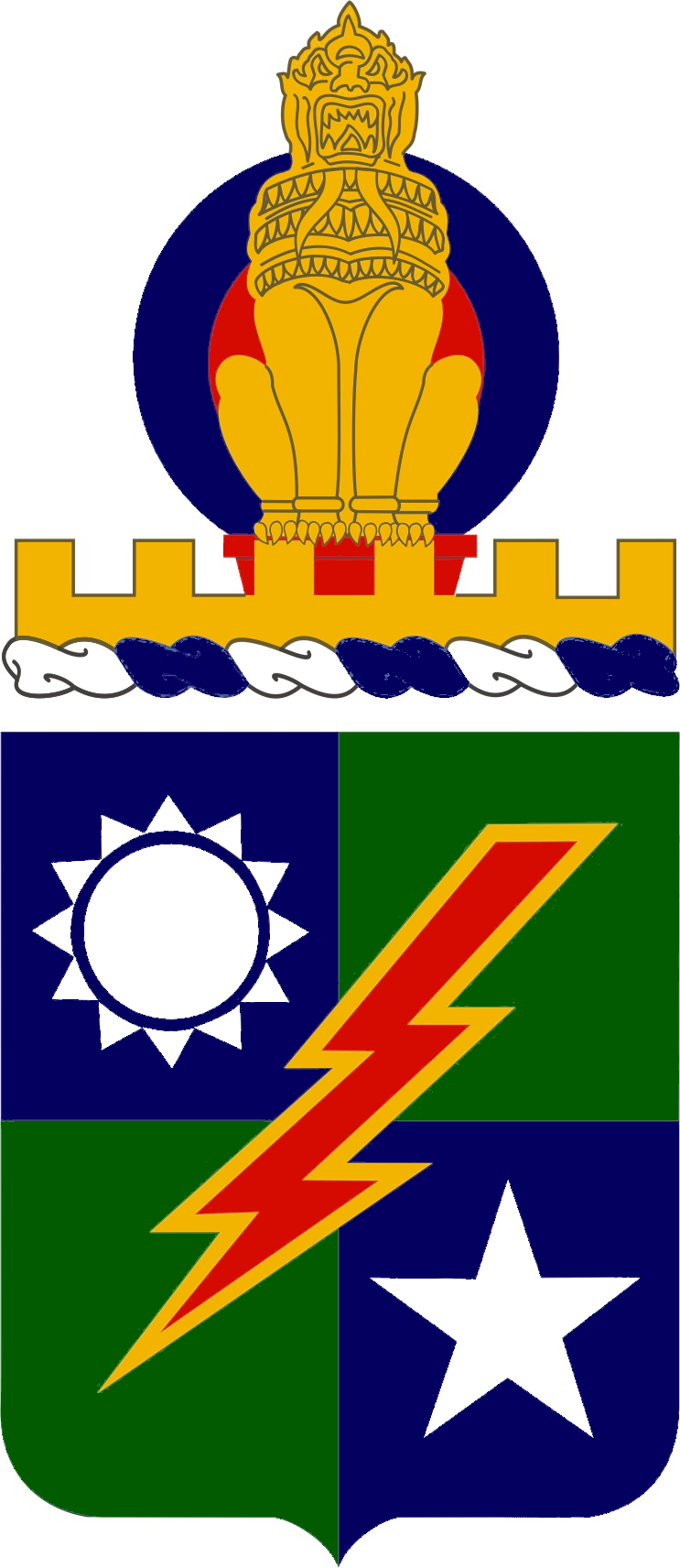 75th Ranger Regiment Coat Of Arms - 75th Ranger Regiment Dui (743x1712), Png Download