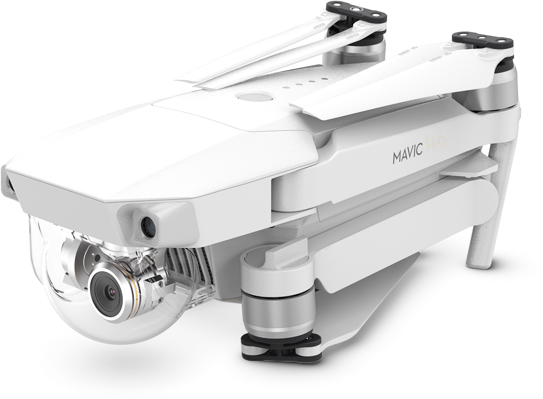 2222 - Mavic Pro Alpine White (1920x1080), Png Download