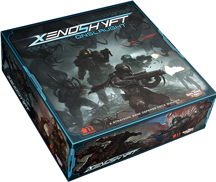 Cmon Xenoshyft Onslaught Board Game (709x709), Png Download
