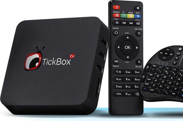 The Tickbox Tv Set-top Box Is The Subject Of A Major - Mx4 Android Media Box (615x409), Png Download