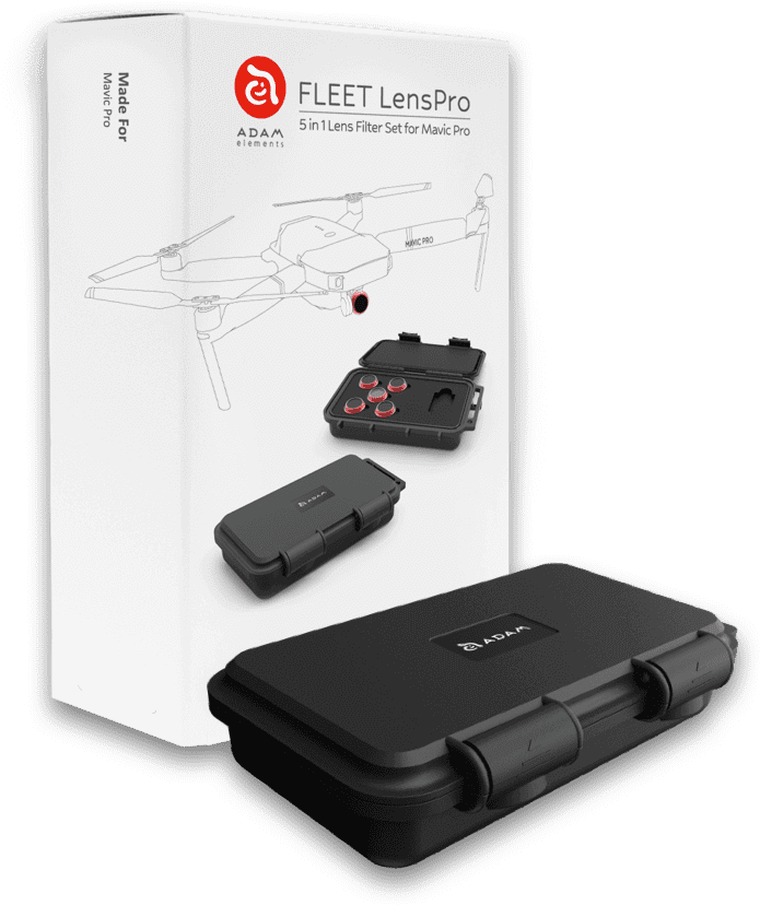 Adam Elements Fleet Lenspro Ncs502m 5 In 1 Lens Filter - Dji Phantom 4 (740x872), Png Download